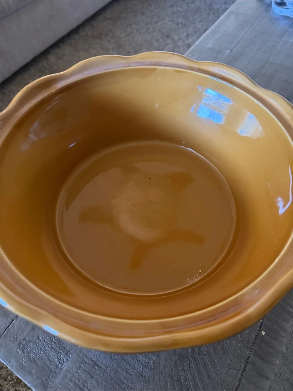 Certified International Heritage bowl and stand